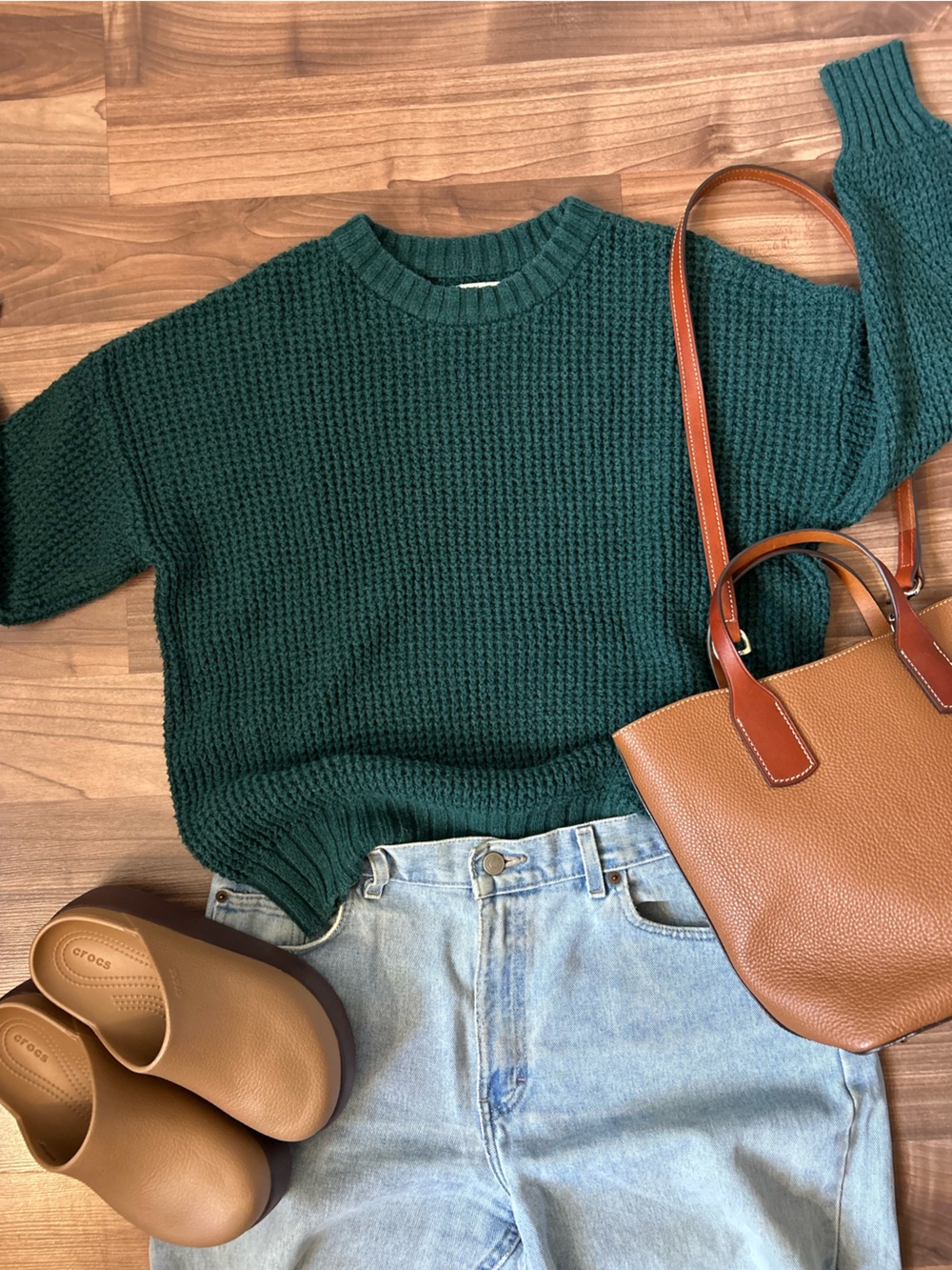 Gorpcore cozy fall sweater American Eagle